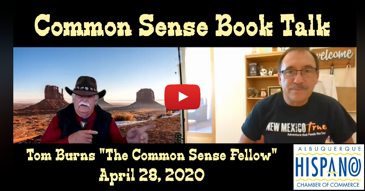 Book Signing Event with Tom Burns The Common Sense Fellow ABQ